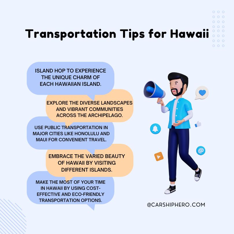 Transportation Tips for Hawaii